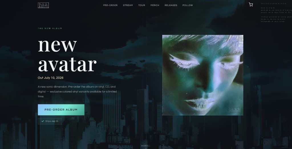 Kelela New Avatar album launch storefront